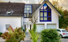 Ferienwohnung Hans-Dieter Eberz Frontansicht des Hauses, in der sich die Ferienwohnung befindet
